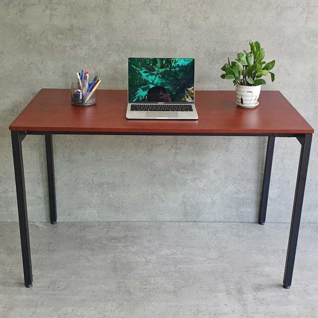 Bàn làm việc có hộp điện 200x80cm gỗ cao su ZD026